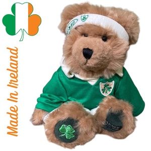 Vintage Blarney Bear Finbar The Soccer Player